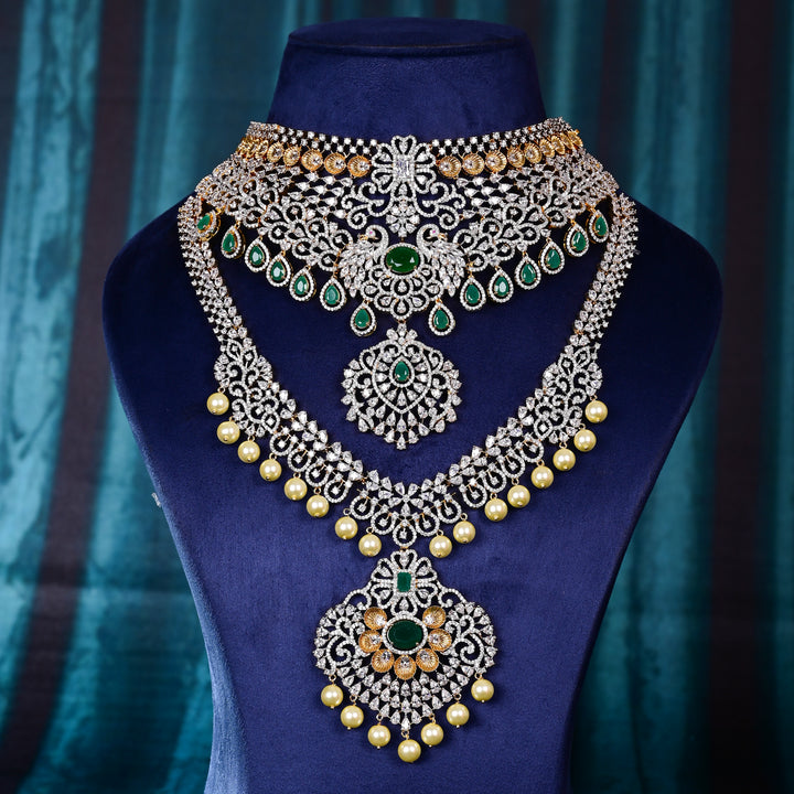 CZ Emerald Choker