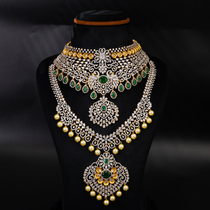 CZ Emerald Choker