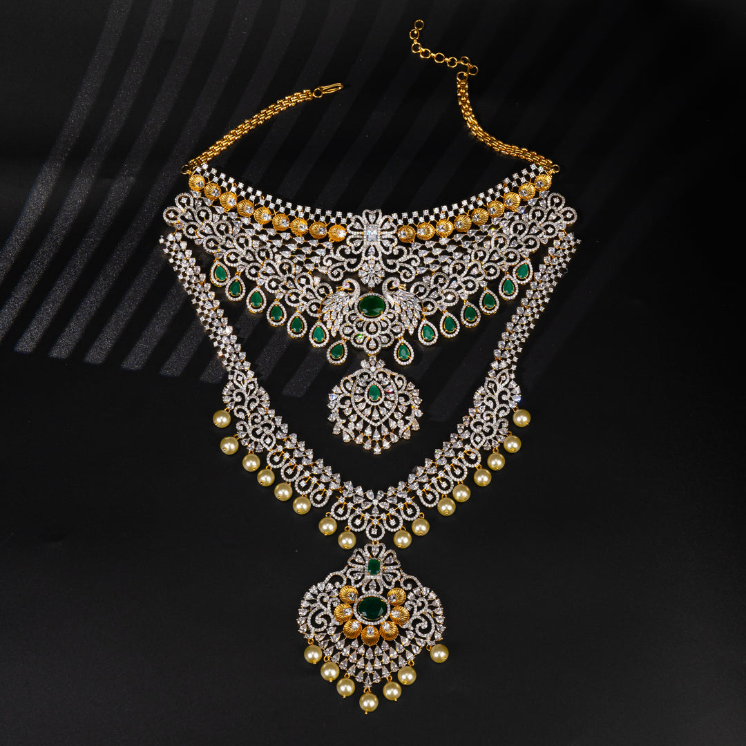 CZ Emerald Choker