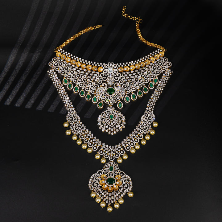 CZ Emerald Choker