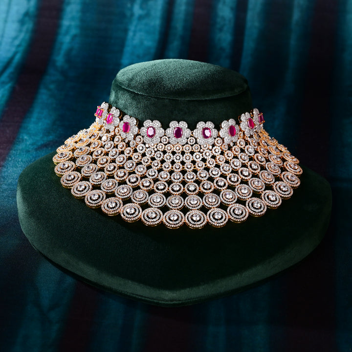 CZ Ruby Choker