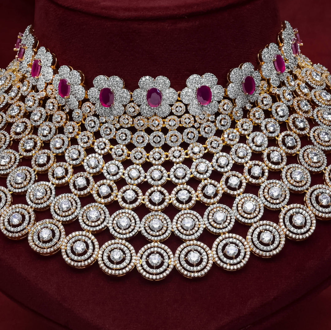 CZ Ruby Choker