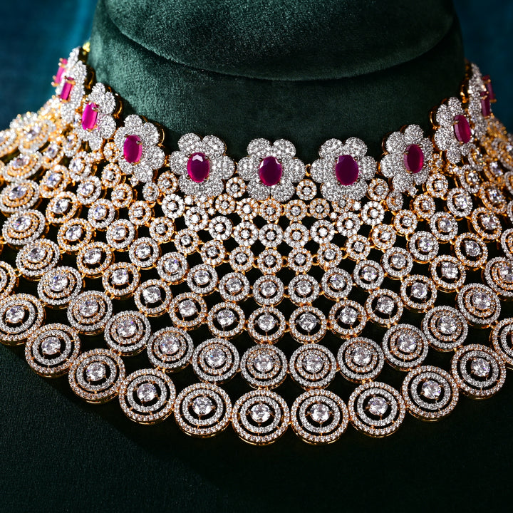 CZ Ruby Choker