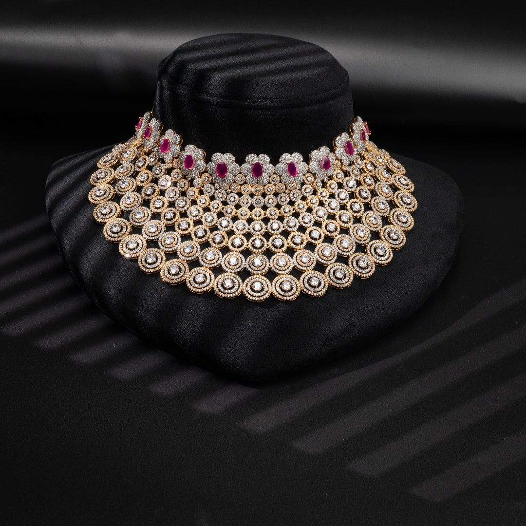 CZ Ruby Choker