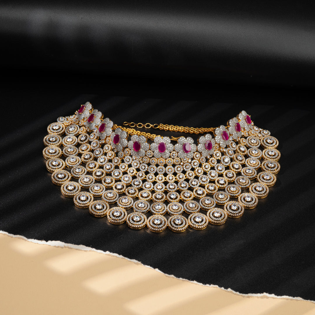 CZ Ruby Choker