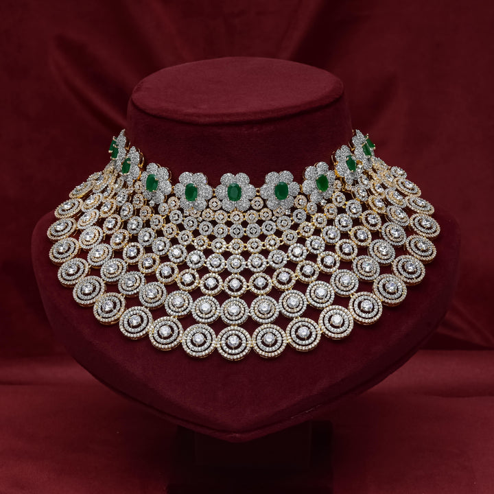 CZ Emerald Choker