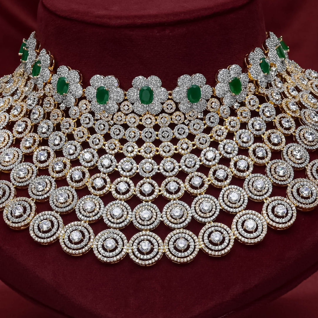 CZ Emerald Choker
