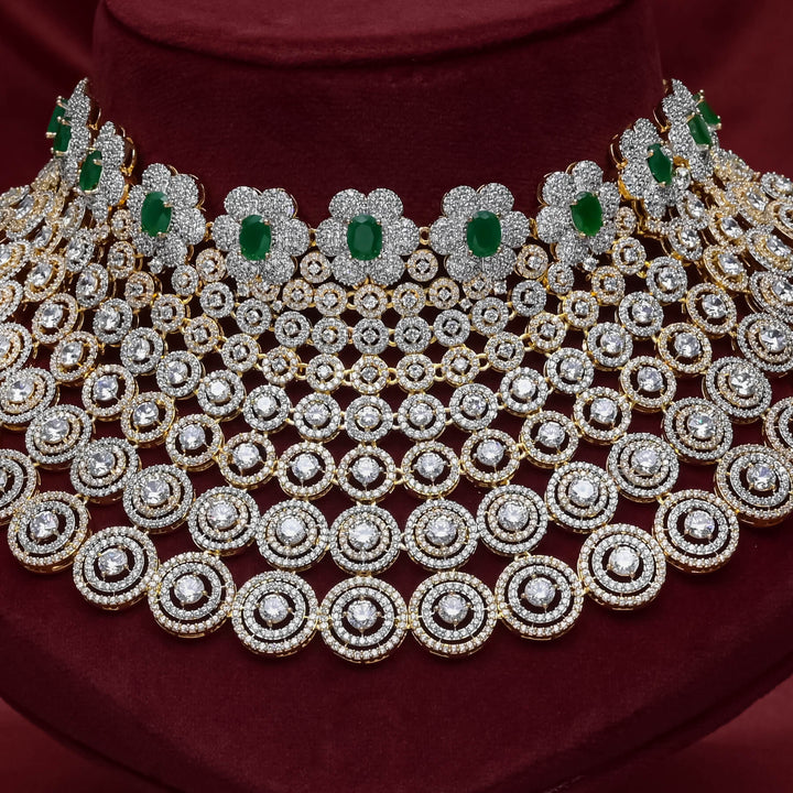 CZ Emerald Choker