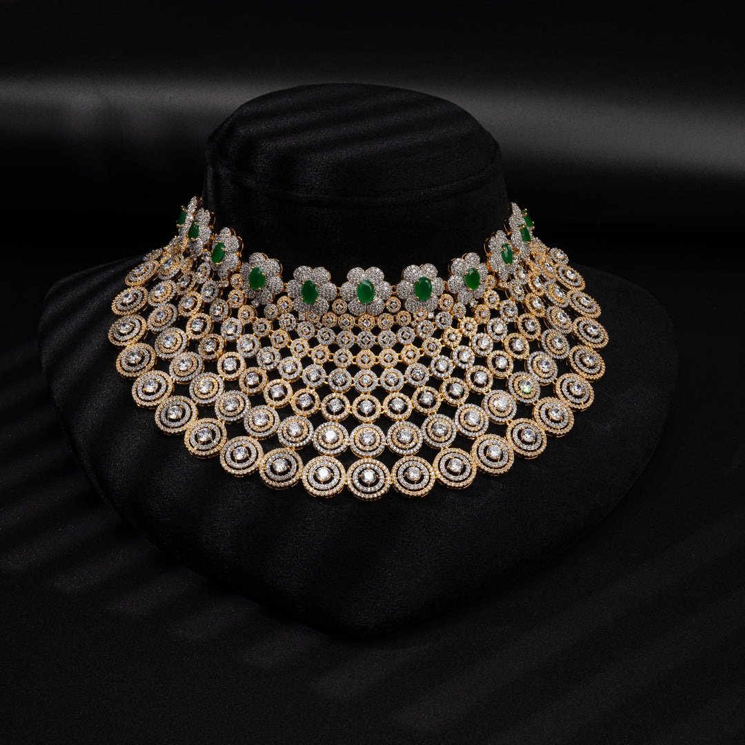CZ Emerald Choker