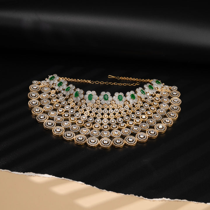 CZ Emerald Choker