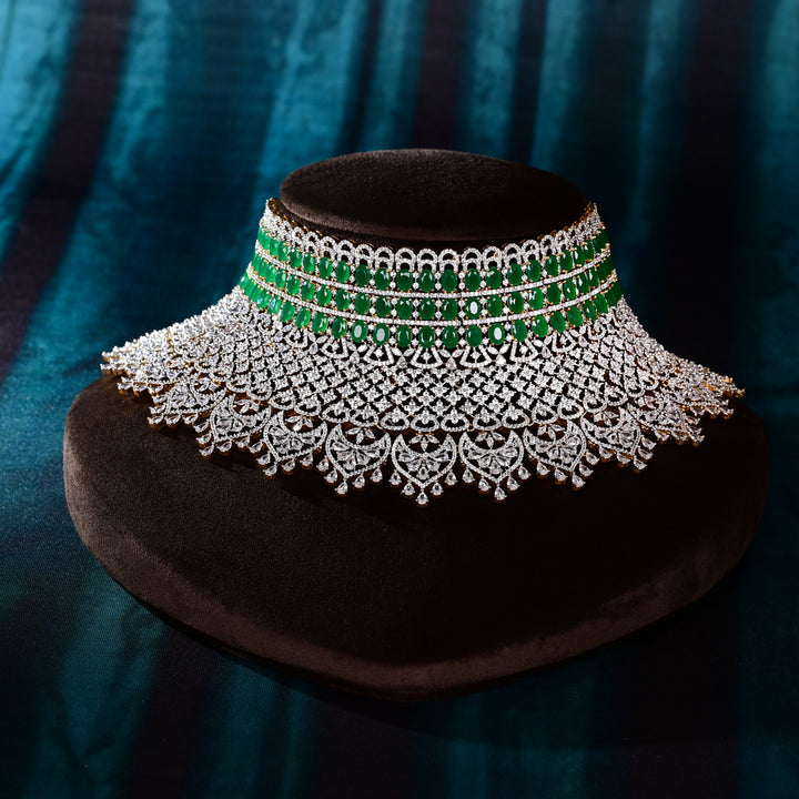 CZ Emerald Choker