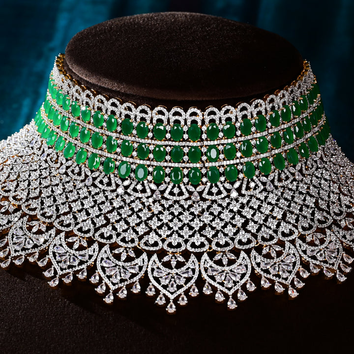 CZ Emerald Choker
