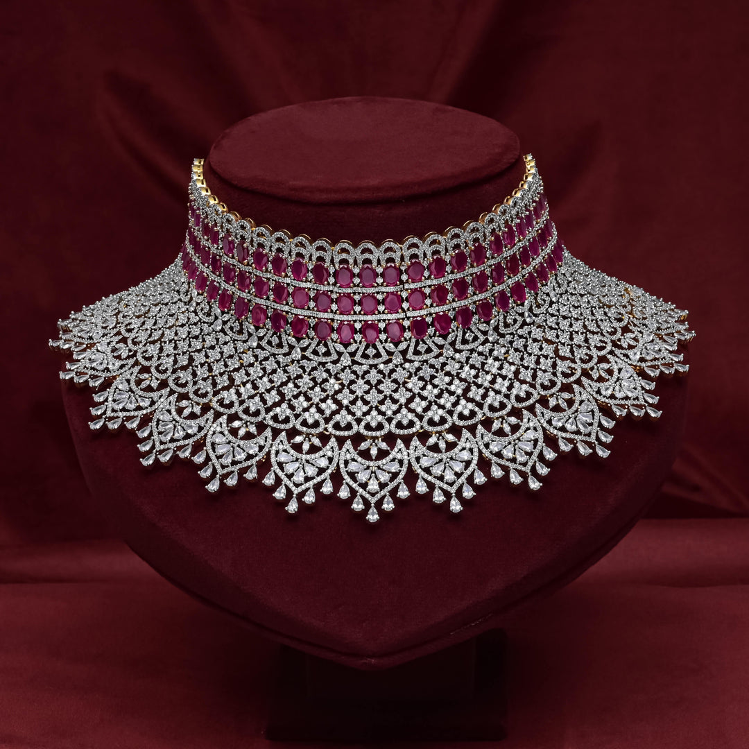 CZ Ruby Choker