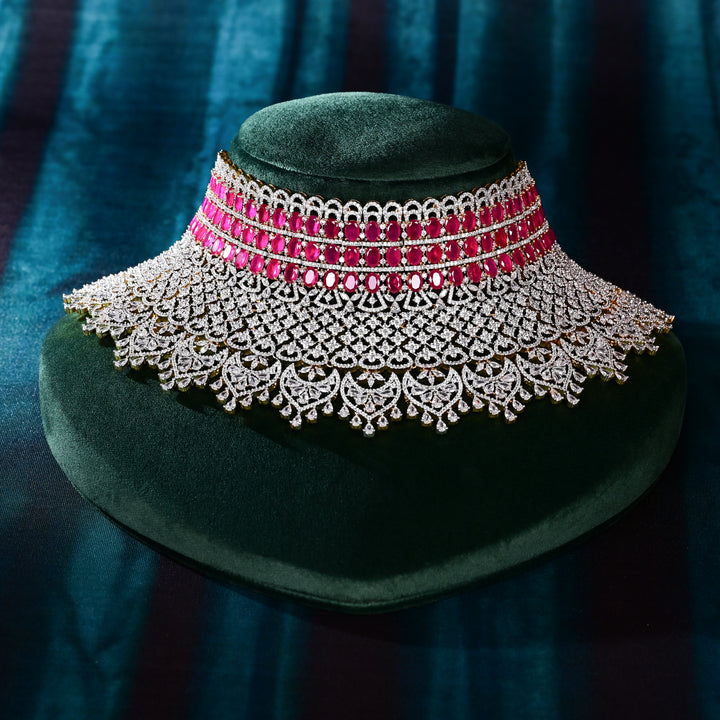 CZ Ruby Choker