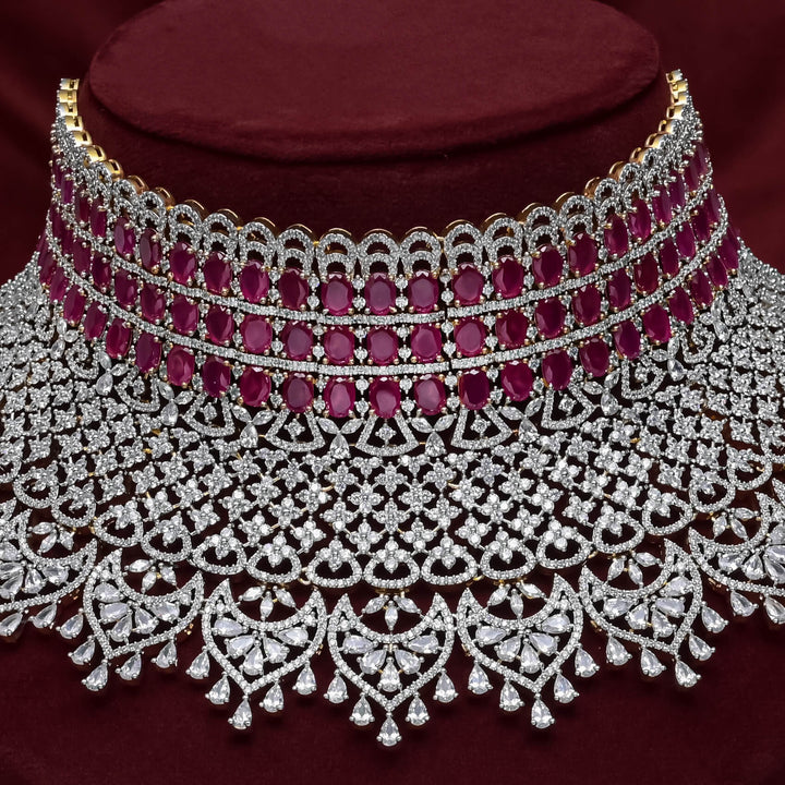 CZ Ruby Choker