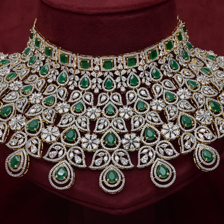 CZ Emerald Choker