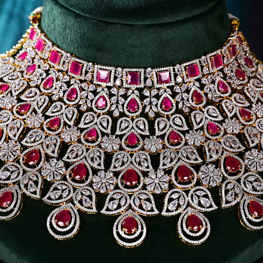 CZ Ruby Choker