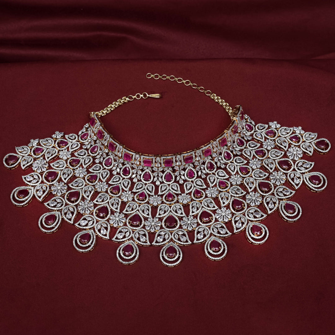 CZ Ruby Choker