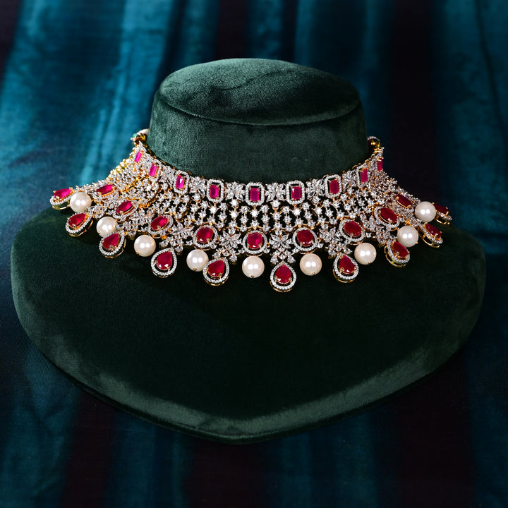 CZ Ruby Choker