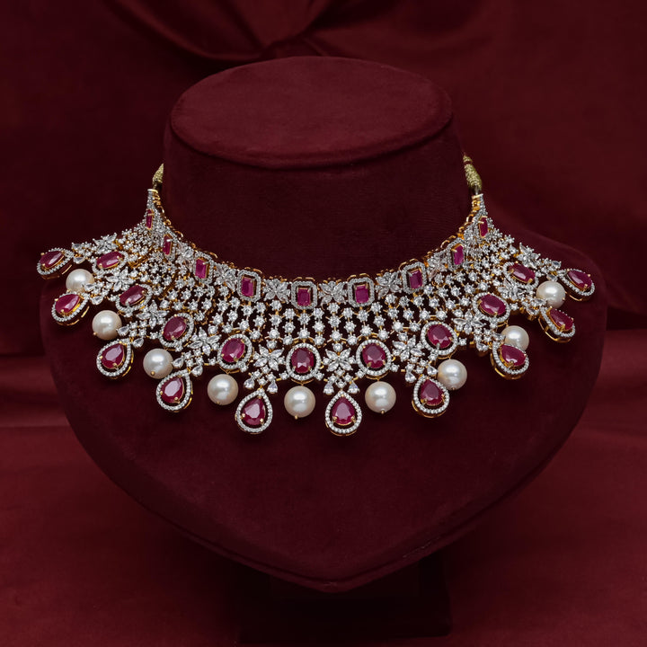 CZ Ruby Choker