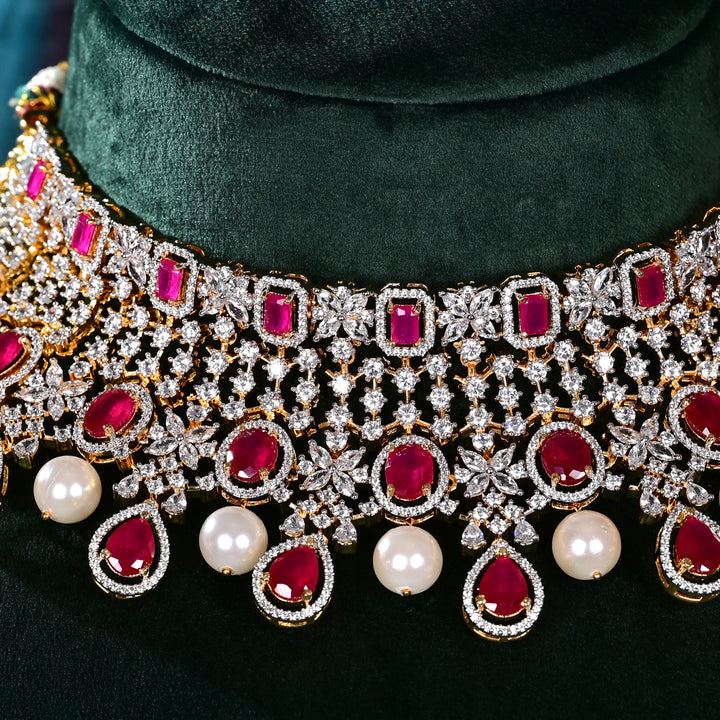 CZ Ruby Choker