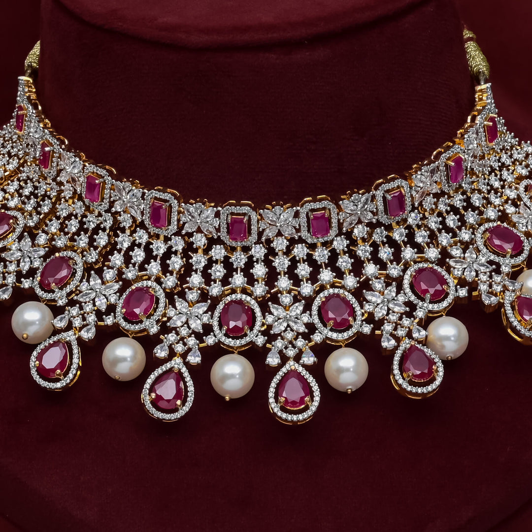 CZ Ruby Choker