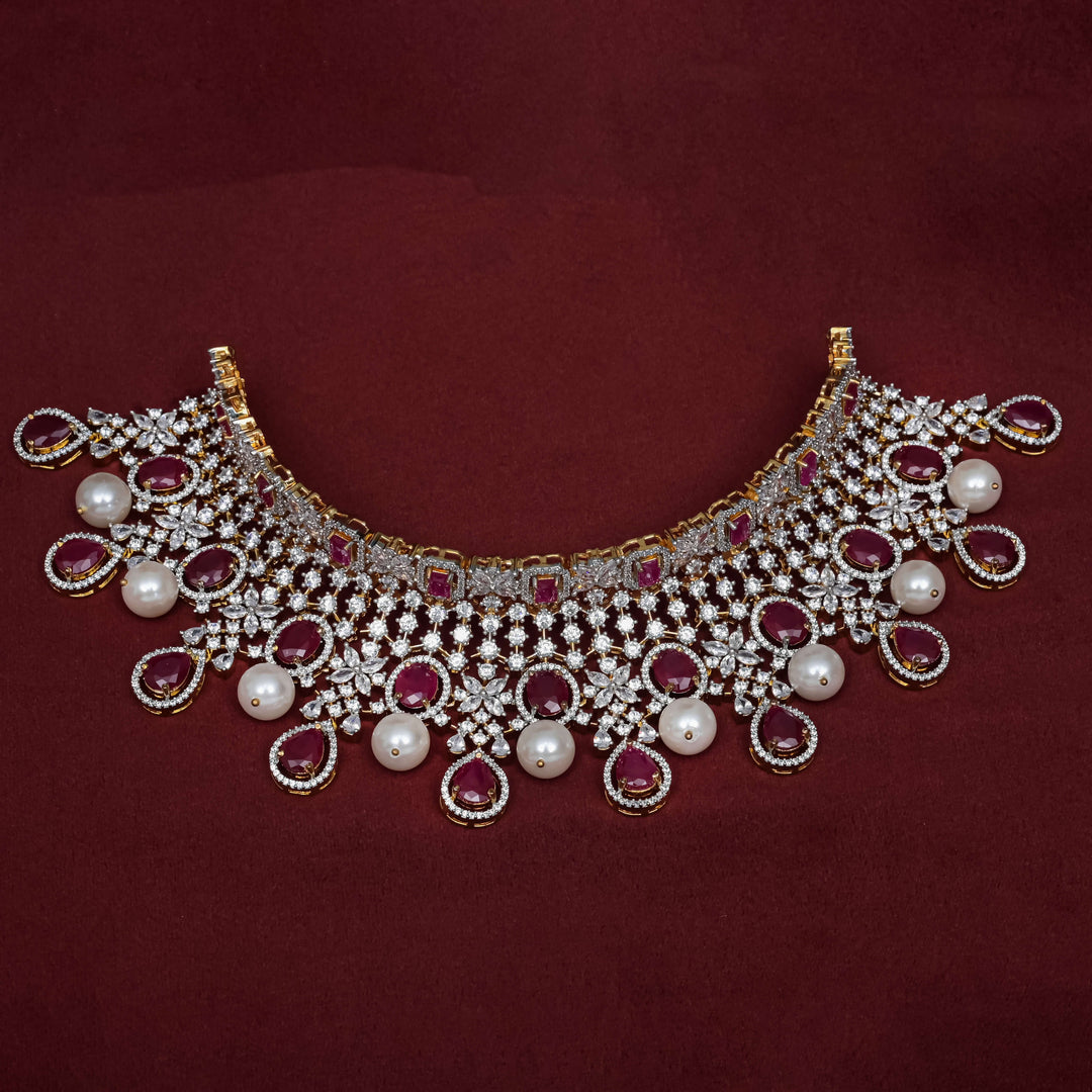 CZ Ruby Choker