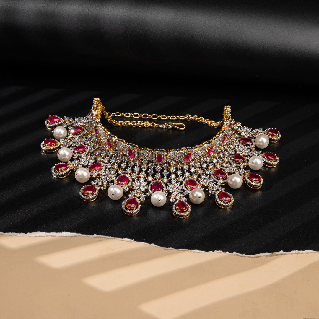 CZ Ruby Choker
