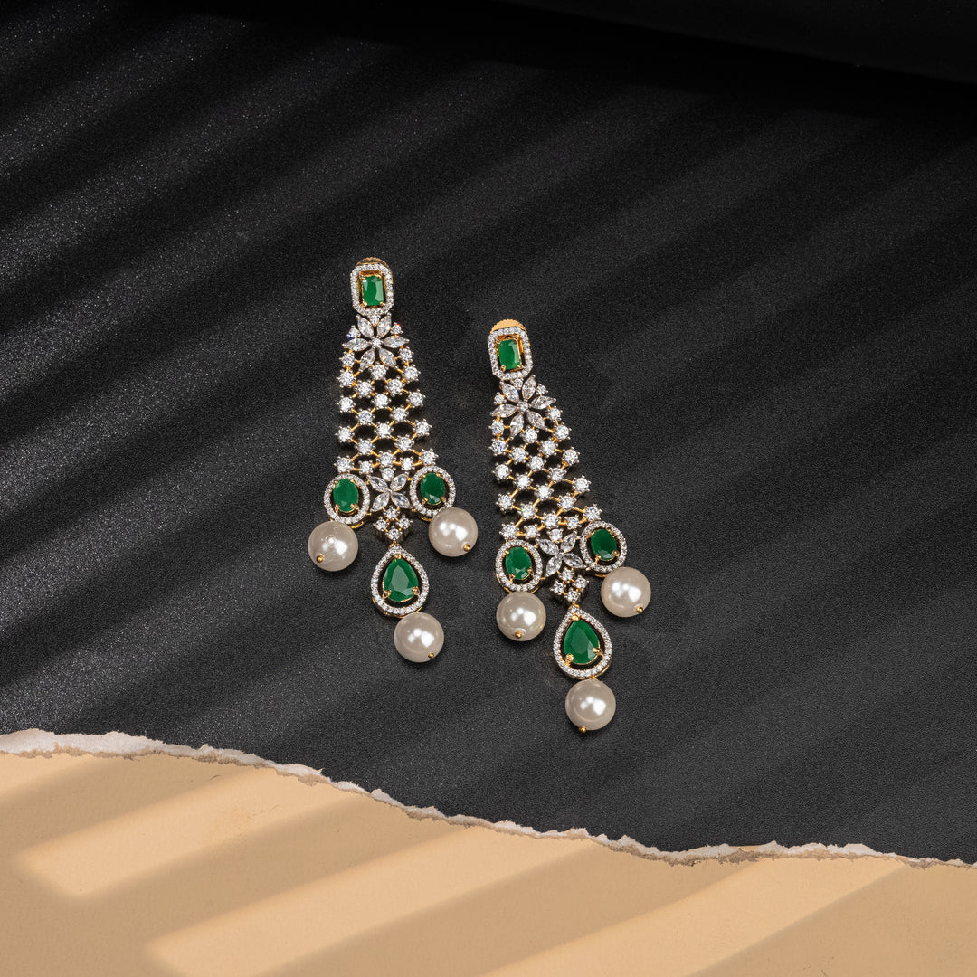 CZ Emerald Choker