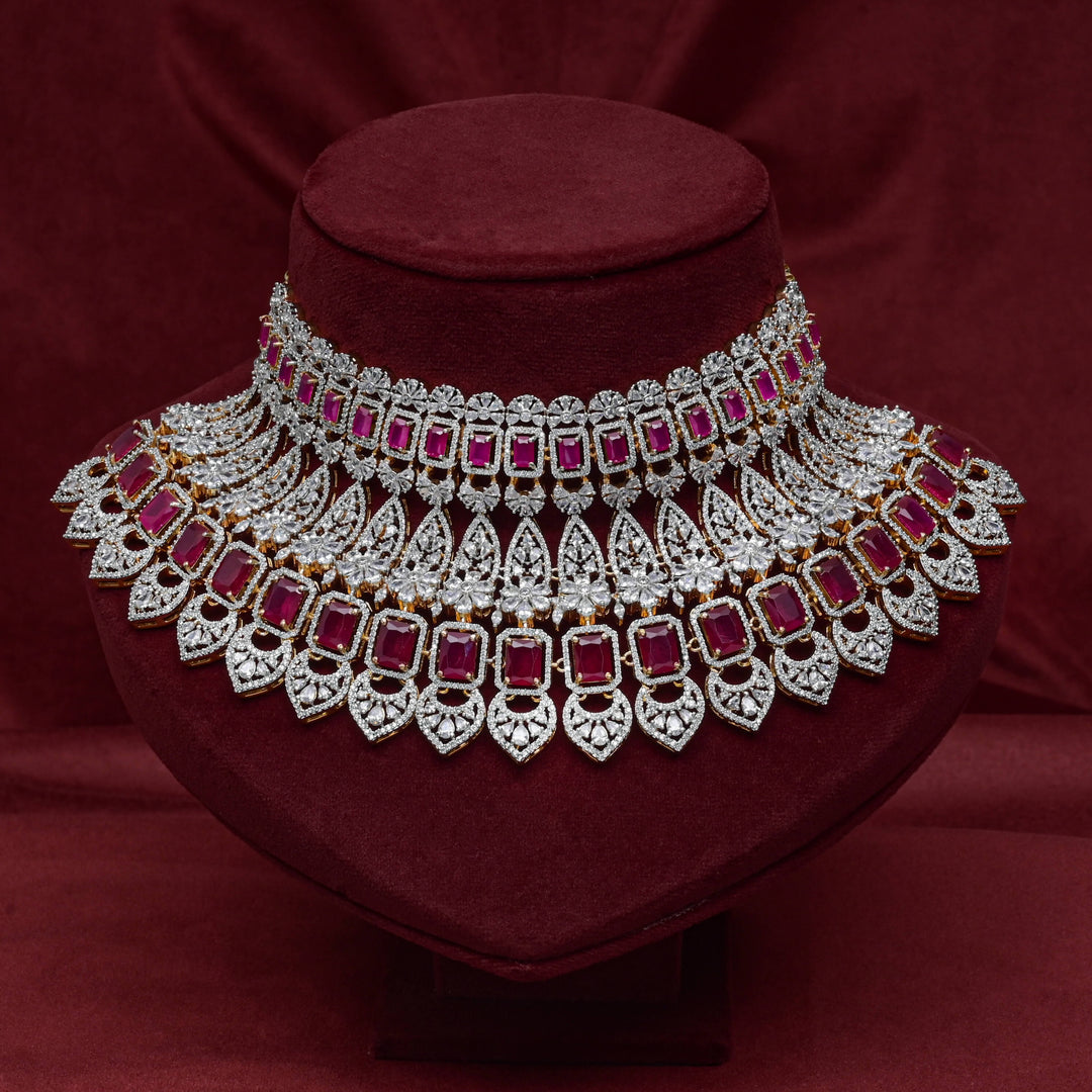 CZ Ruby Choker