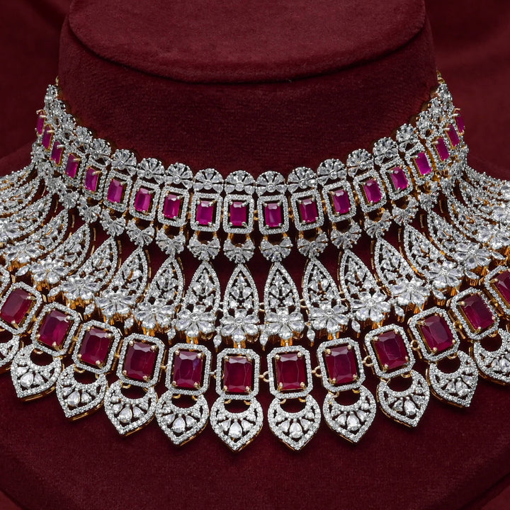CZ Ruby Choker