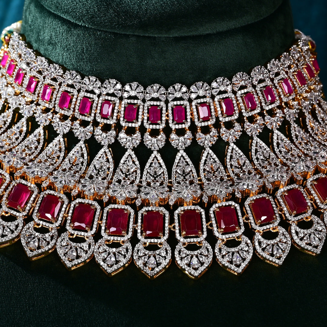 CZ Ruby Choker