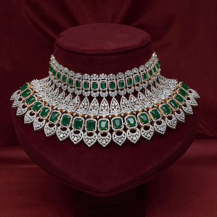 CZ Emerald Choker
