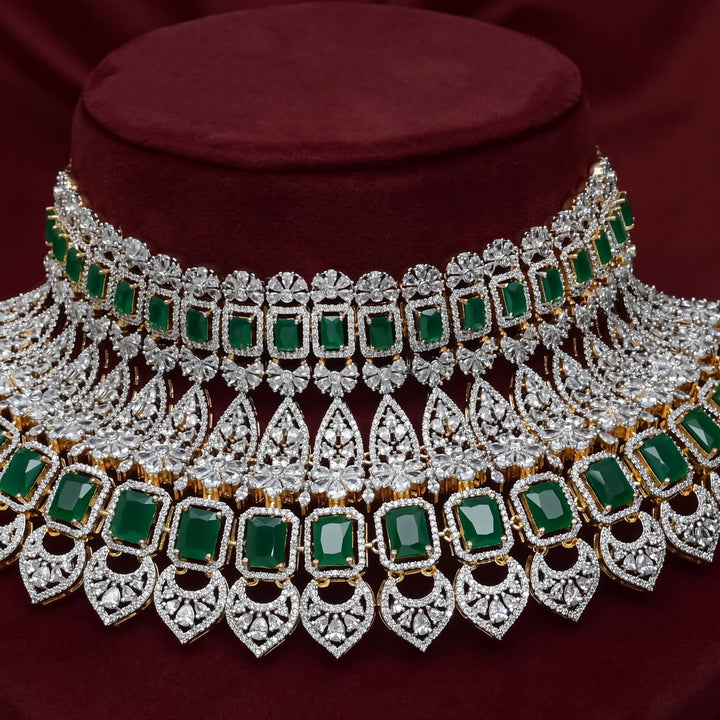 CZ Emerald Choker