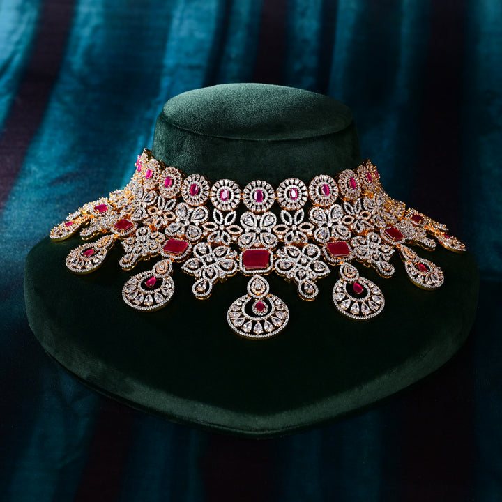 CZ Ruby Choker