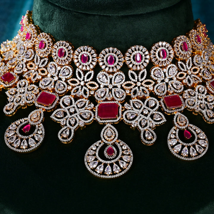 CZ Ruby Choker
