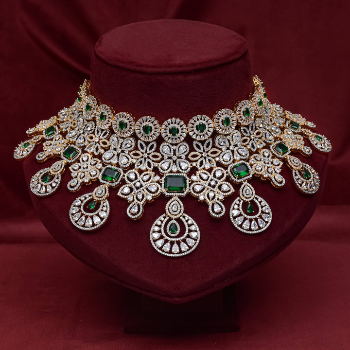 CZ Emerald Choker