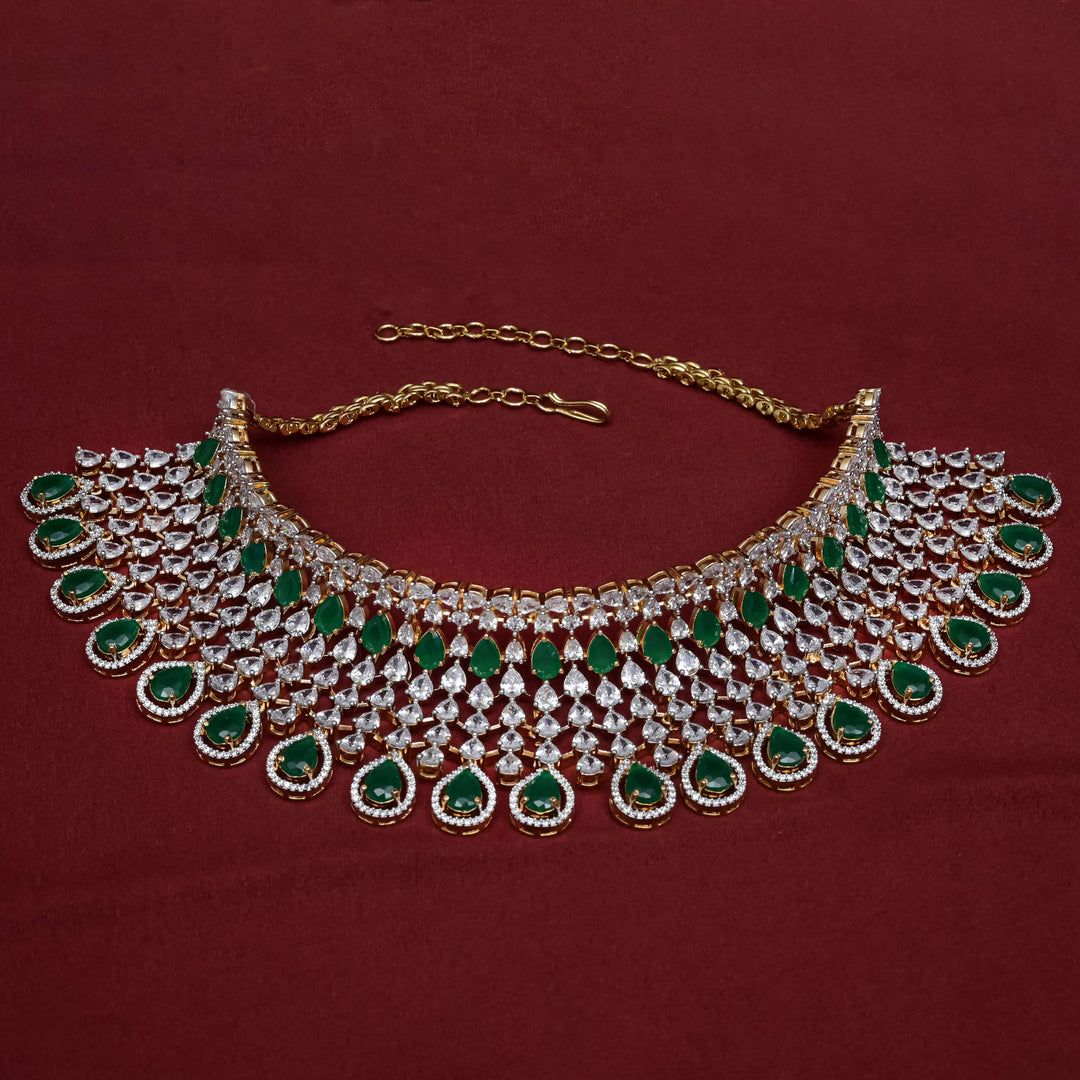 CZ Emerald Choker