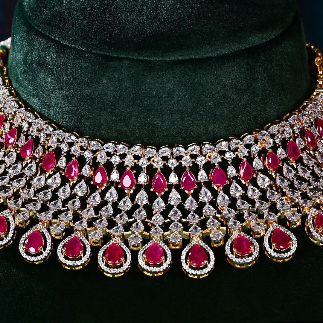 CZ Ruby Choker
