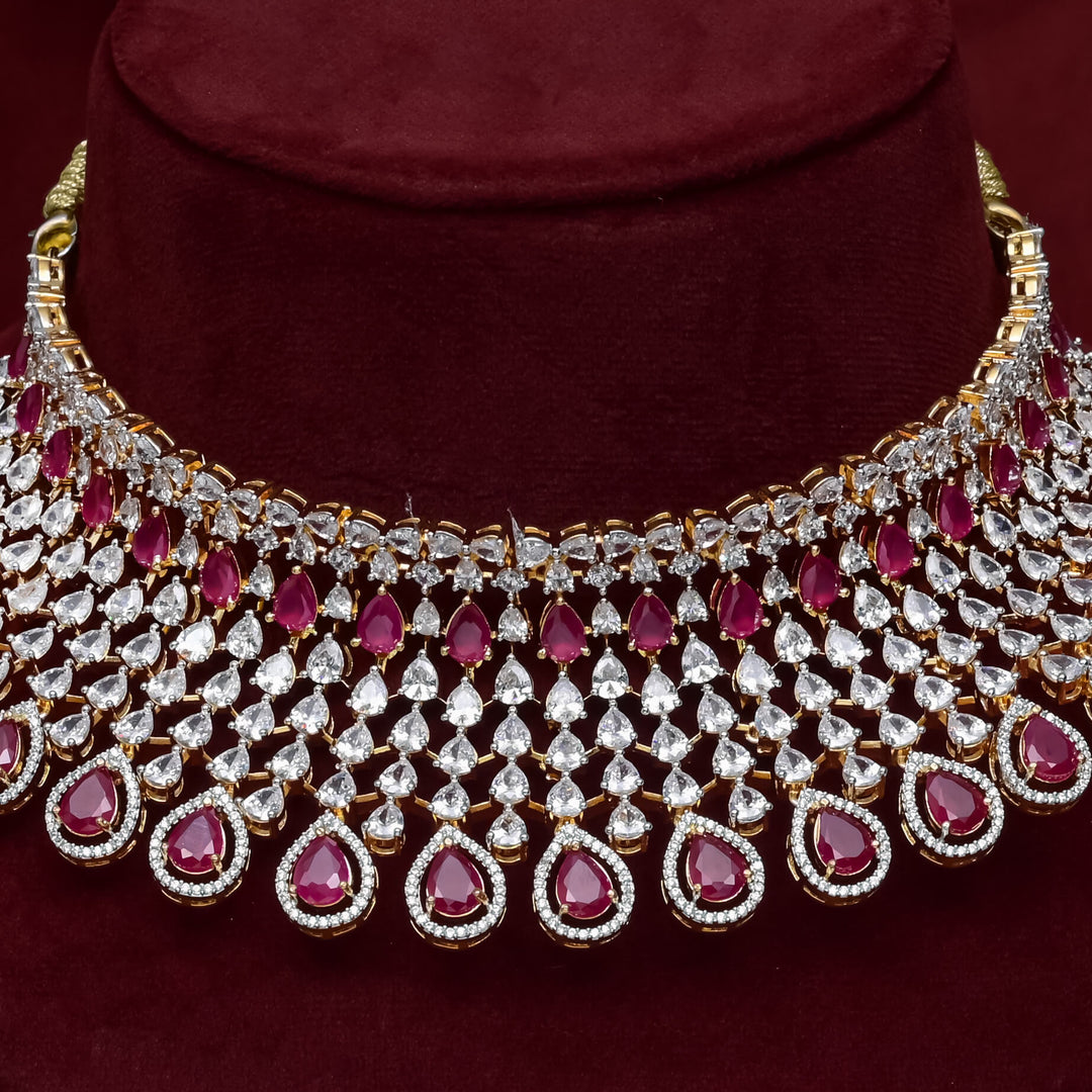 CZ Ruby Choker