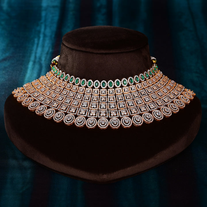 CZ Emerald Choker