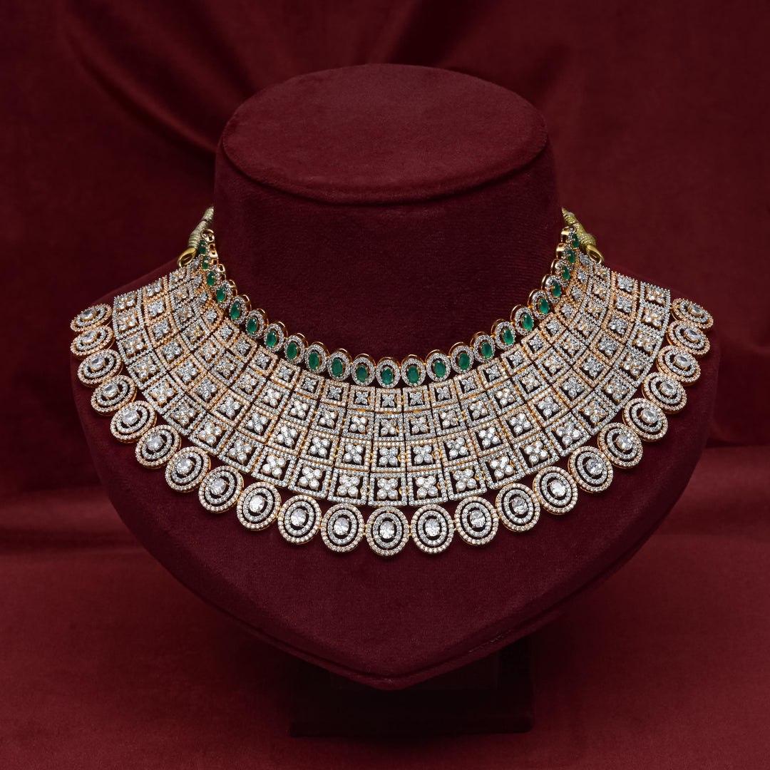CZ Emerald Choker