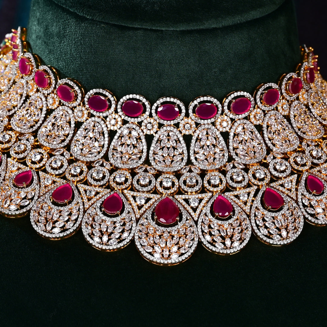CZ Ruby Choker