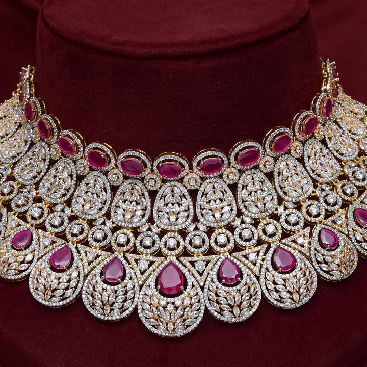 CZ Ruby Choker
