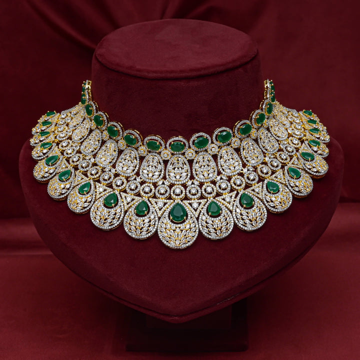 CZ Emerald Choker