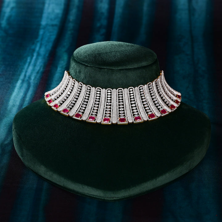 CZ Ruby Choker