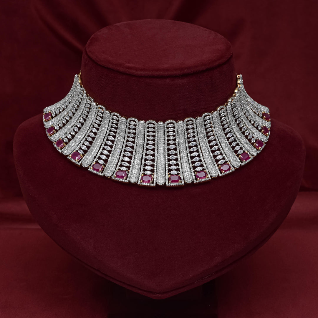 CZ Ruby Choker