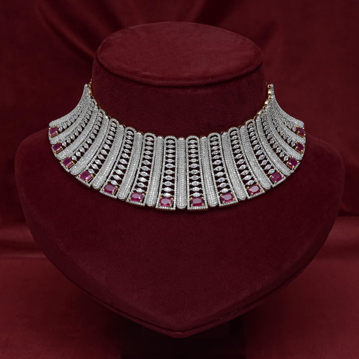CZ Ruby Choker