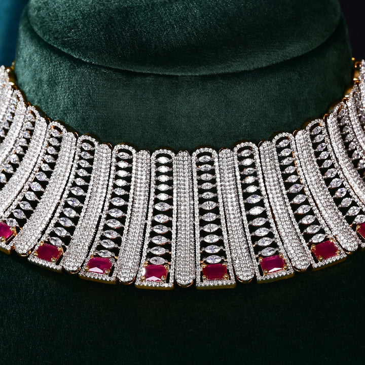 CZ Ruby Choker