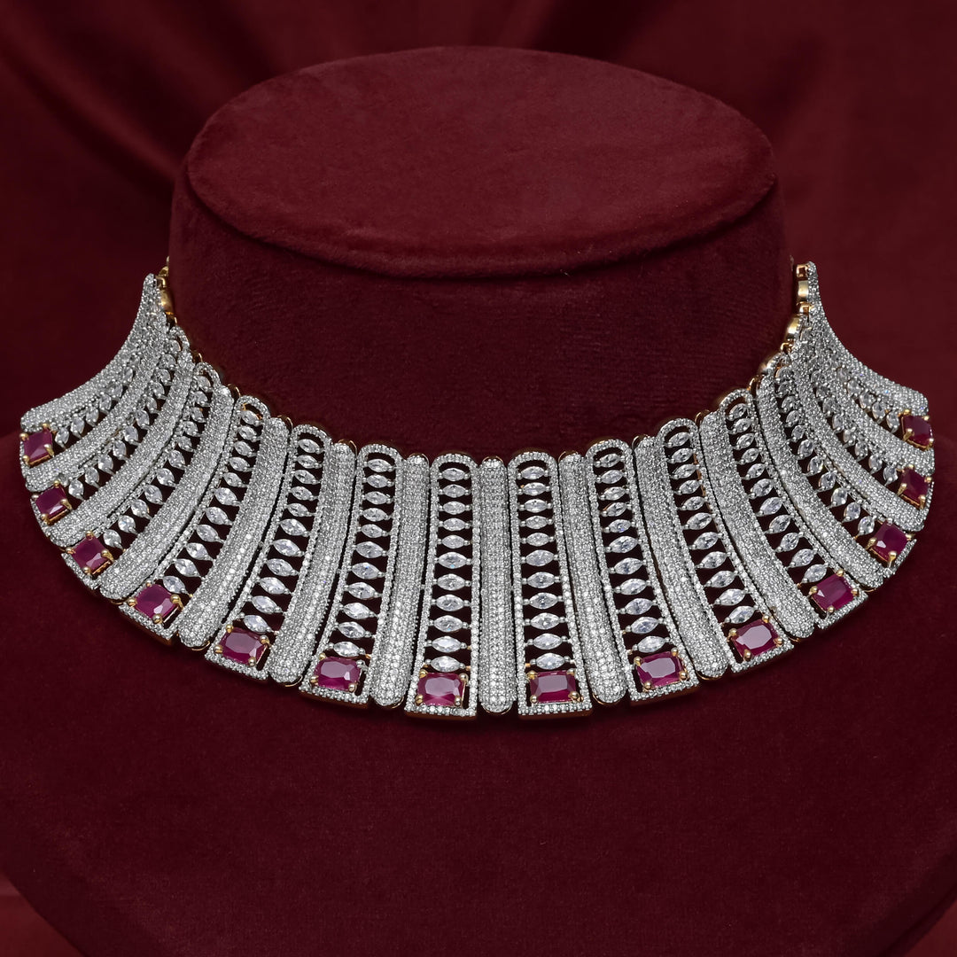 CZ Ruby Choker